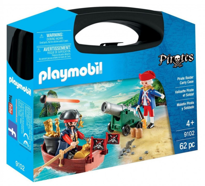 Playmobil 9102 Přenosný box Pirát a Voják