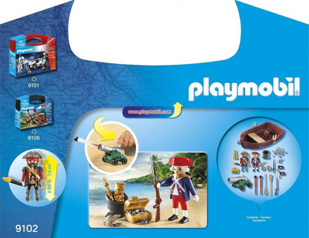 Playmobil 9102 Přenosný box Pirát a Voják č.3
