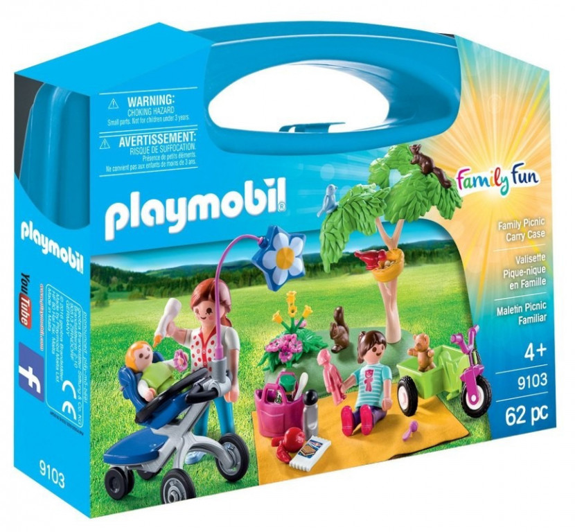Playmobil 9103 Přenosný kufřík Rodinný piknik