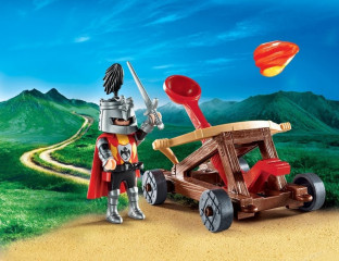 Playmobil 9106 Přenosný kufřík Rytíř s katapultem č.2