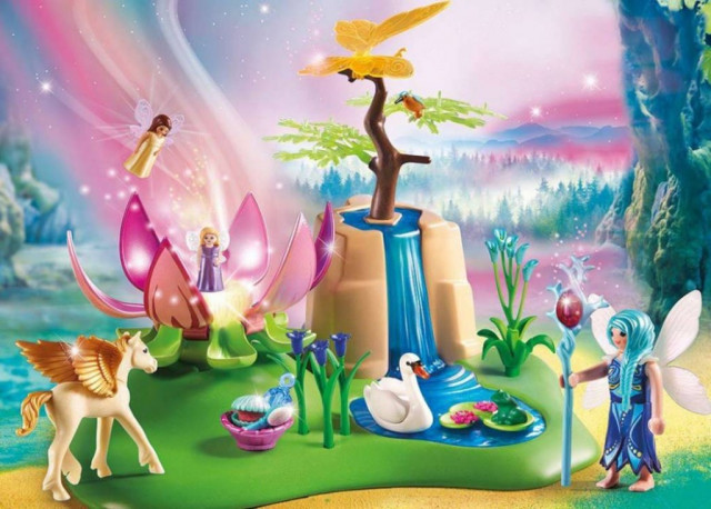 Playmobil 9135 Svítící květ malých víl u vodopádu č.2