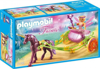 Playmobil 9136 Květinová víla kočár tažený jednorožcem č.1