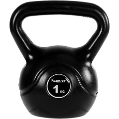 Kettlebell činka MOVIT 1 kg | černá č.1