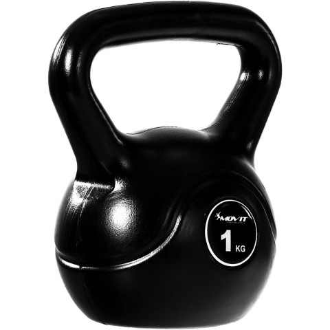 Kettlebell činka MOVIT 1 kg | černá č.2