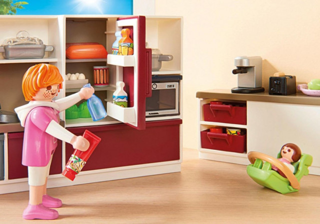 Playmobil 9269 Velká rodinná kuchyň č.4