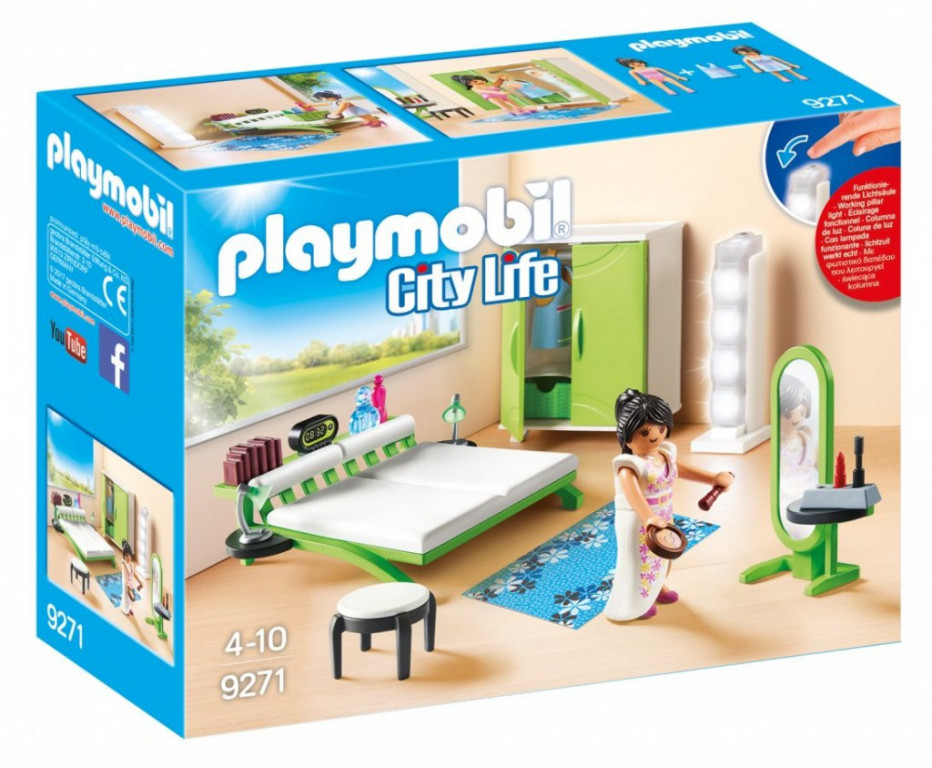 Playmobil 9271 Ložnice se světlem