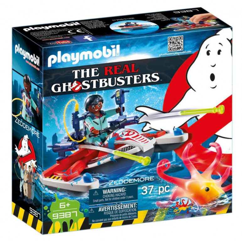 Playmobil 9387 The Real Ghostbusters Zeddemore na vodním skútru