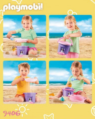 Playmobil 9406 Sada na písek Zmrzlinářství č.3