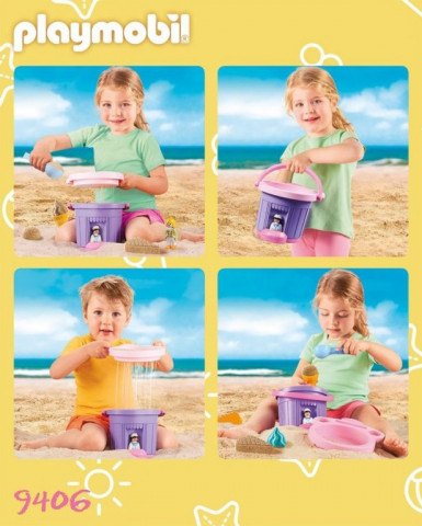 Playmobil 9406 Sada na písek Zmrzlinářství č.3