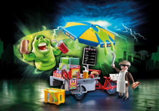 Playmobil 9222 Ghostbusters Slimer u stánku s hotdogy č.2