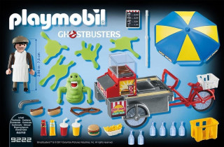 Playmobil 9222 Ghostbusters Slimer u stánku s hotdogy č.3