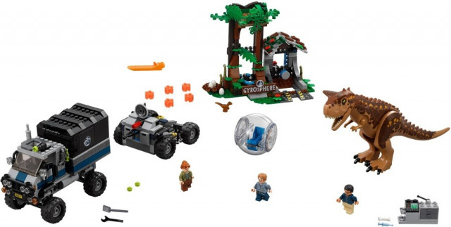 LEGO Jurassic World 75929 Útěk Carnotaura z Gyrosféry č.2