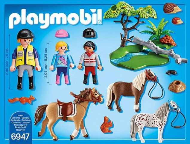 Playmobil 6947 Krásná vyjížďka na ponících č.3