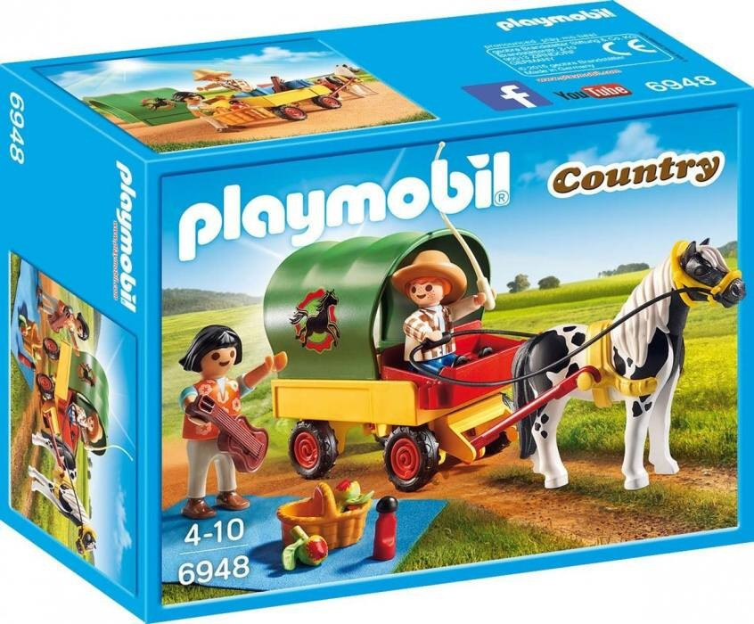Playmobil 6948 Výlet s poníkem a vozem