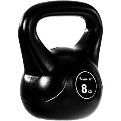 Kettlebell činka MOVIT 8 kg | černá č.2