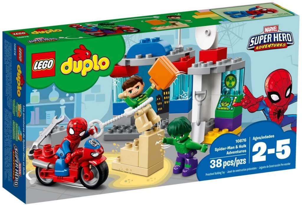 LEGO Duplo 10876 Dobrodružství Spider-Mana a Hulka