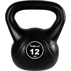 Kettlebell činka MOVIT 12 kg | černá č.1