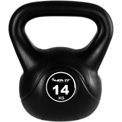 Kettlebell činka MOVIT 14 kg | černá č.1