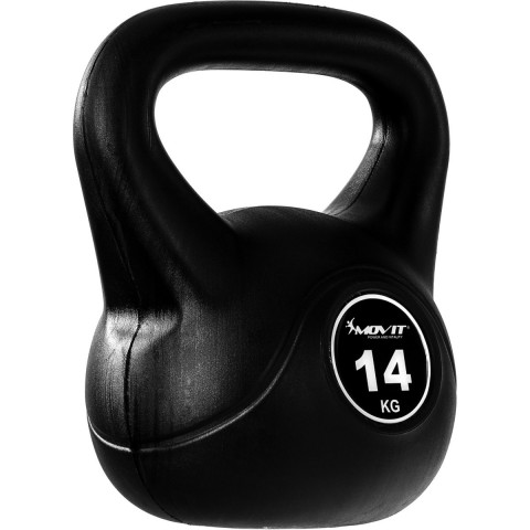 Kettlebell činka MOVIT 14 kg | černá č.2