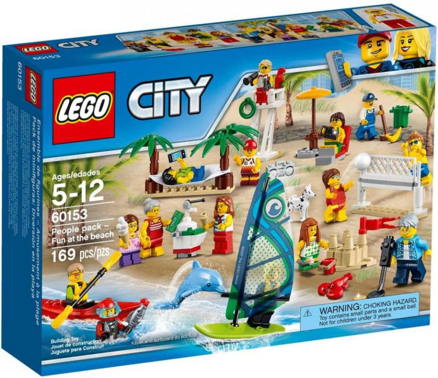 LEGO City 60153 Sada postav - Zábava na pláži