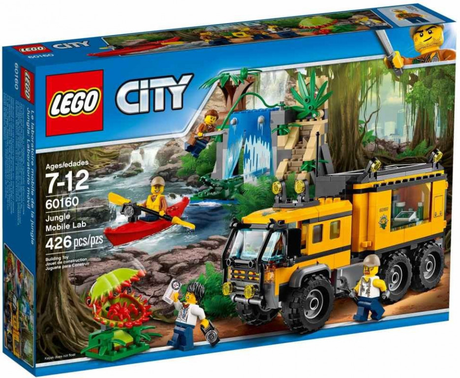 LEGO City 60160 Mobilní laboratoř do džungle