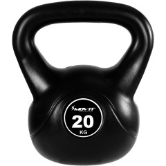 Kettlebell činka MOVIT 20 kg | černá č.1