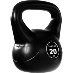 Kettlebell činka MOVIT 20 kg | černá č.2