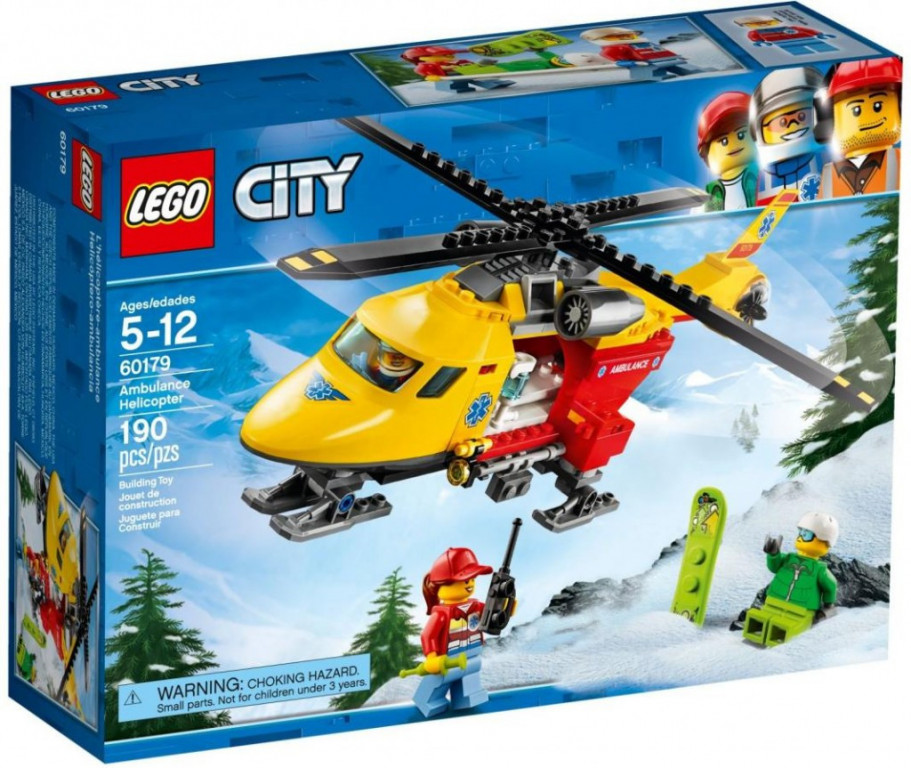 LEGO City 60179 Záchranářský vrtulník