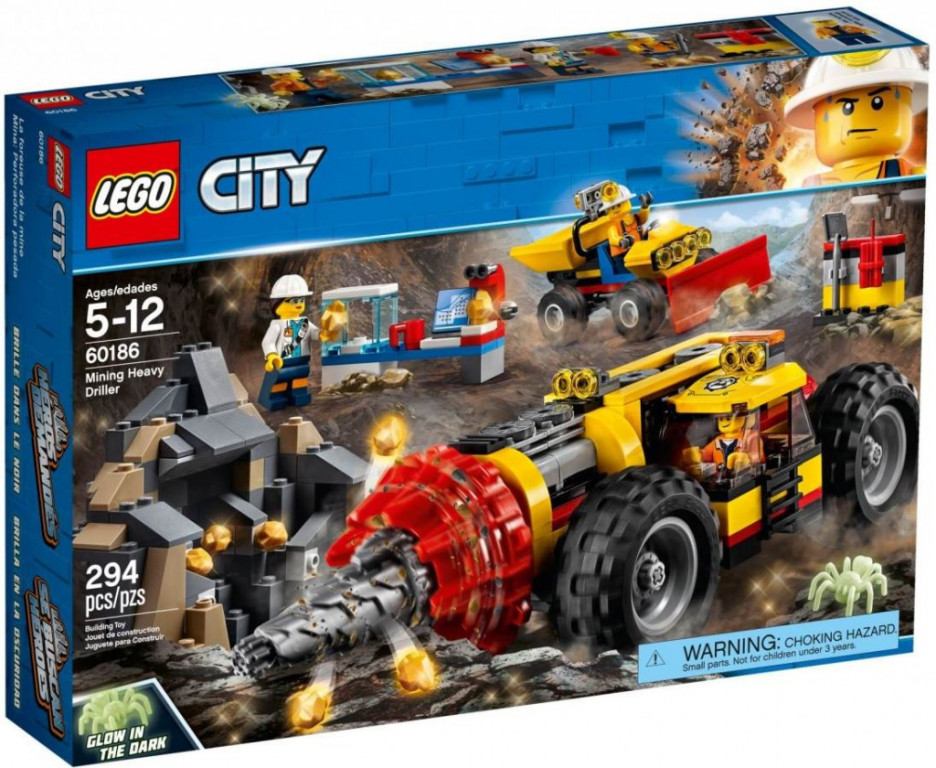 LEGO City 60186 Důlní těžební stroj