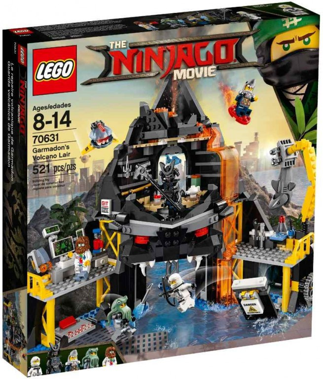 LEGO Ninjago 70631 Garmadonovo sopečné doupě
