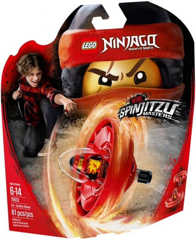 LEGO Ninjago 70633 Kai - Mistr Spinjitzu