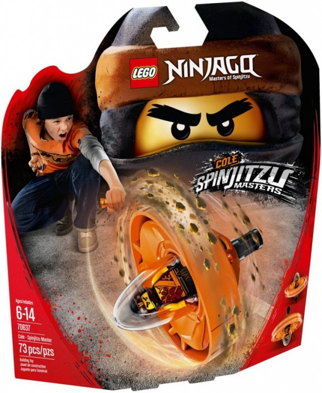 LEGO Ninjago 70637 Cole - Mistr Spinjitzu