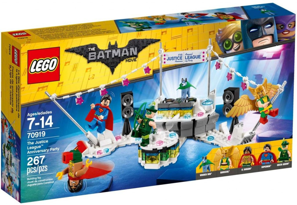 LEGO Batman Movie 70919 Výroční oslava Ligy spravedlivých