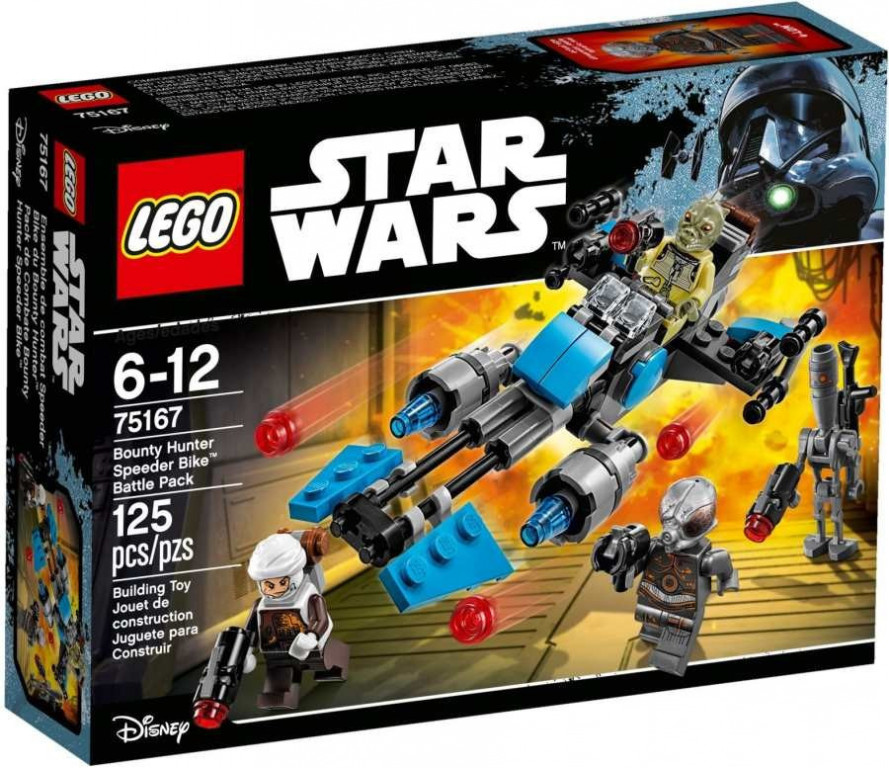 LEGO Star Wars 75167 Speederová motorka námezdního lovce