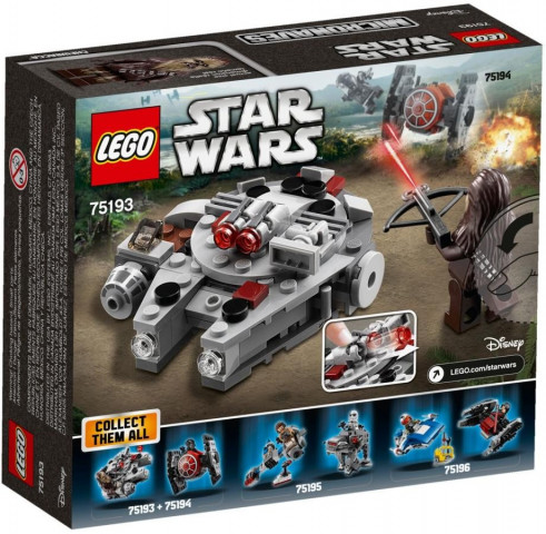 LEGO Star Wars 75193 Mikrostíhačka Millennium Falcon™ č.2