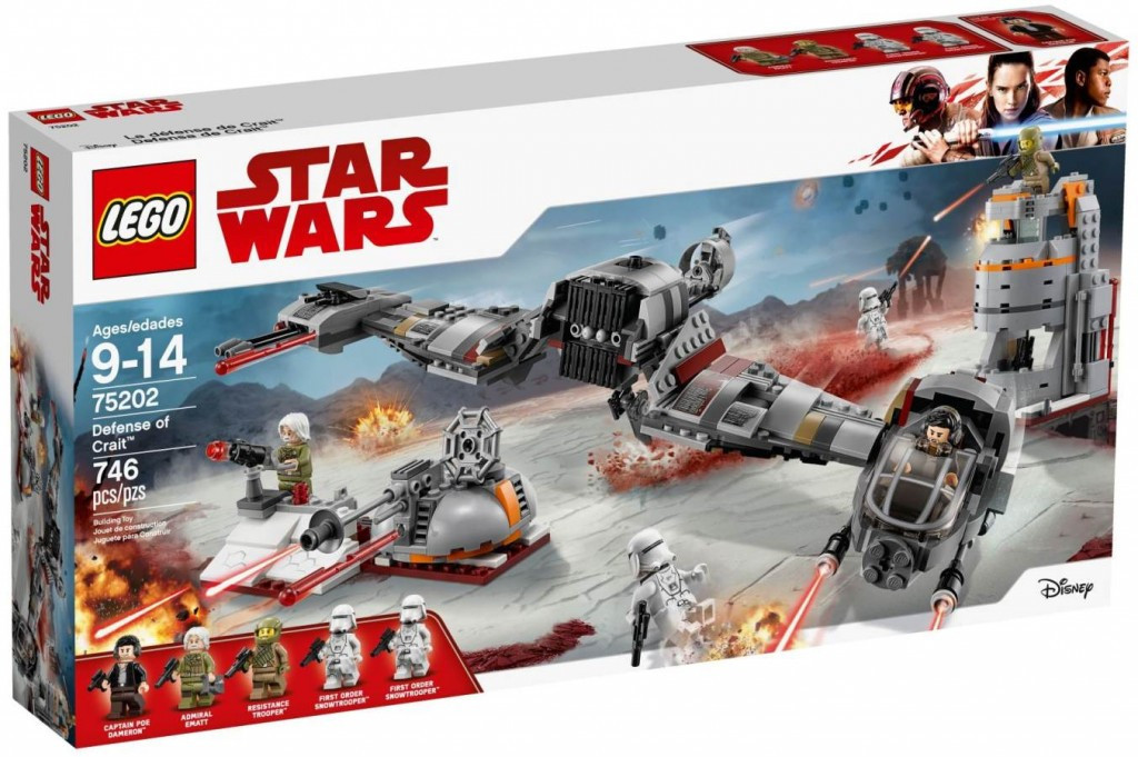 LEGO Star Wars 75202 Obrana planety Crait™