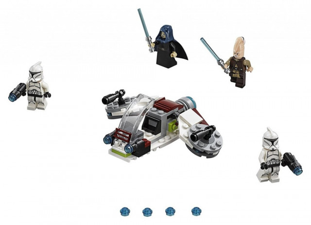 LEGO Star Wars 75206 Bitevní balíček Jediů a klonových vojáků č.2
