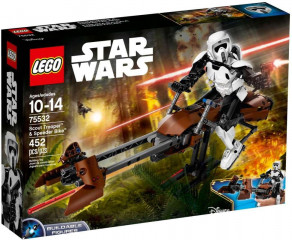 LEGO Star Wars 75532 Průzkumný voják a speederová motorka č.1