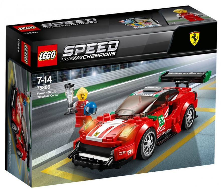 LEGO Speed Champions 75886 Ferrari 488 GT3 "Scuderia Corsa"