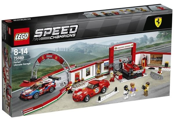 LEGO Speed Champions 75889 Úžasná garáž Ferrari