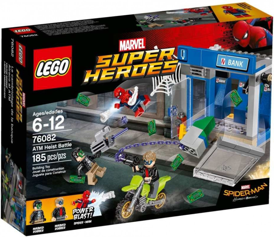 LEGO Super Heroes 76082 Krádež bankomatu