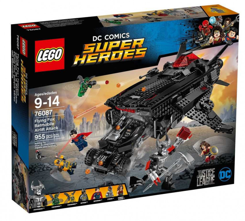 LEGO Super Heroes 76087 Obří netopýr: Vzdušný útok v Batmobilu