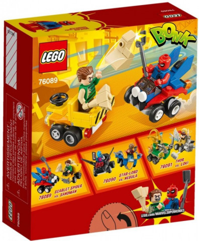 LEGO Super Heroes 76089 Mighty Micros: Scarlet Spider vs. Sandman č.2