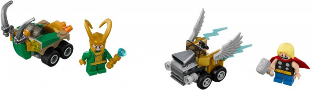 LEGO Super Heroes 76091 Mighty Micros: Thor vs. Loki č.3