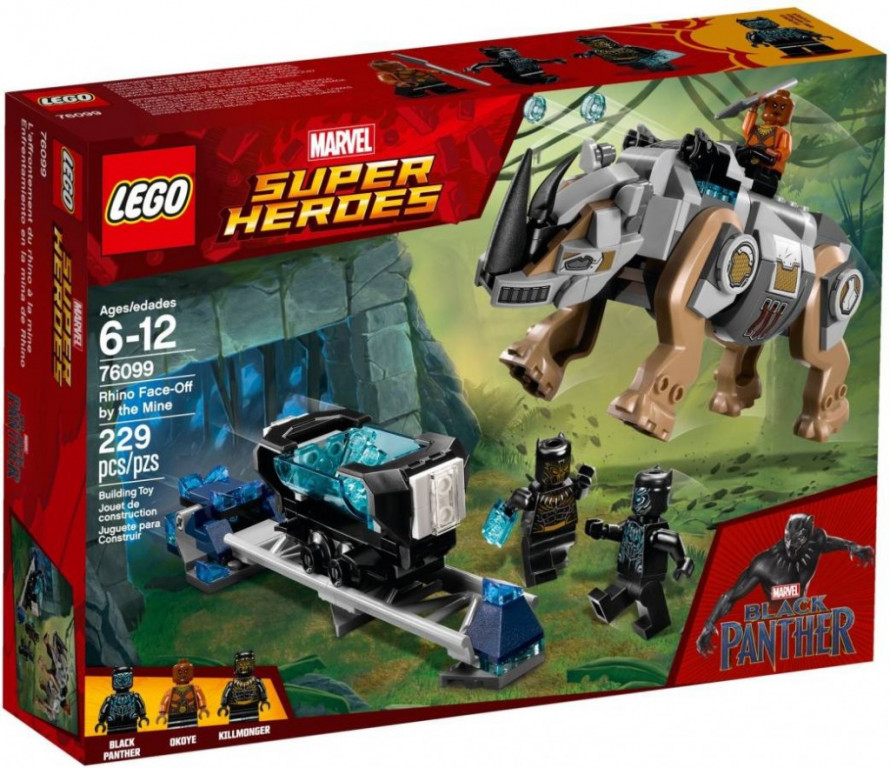LEGO Super Heroes 76099 Souboj Rhino a Mine