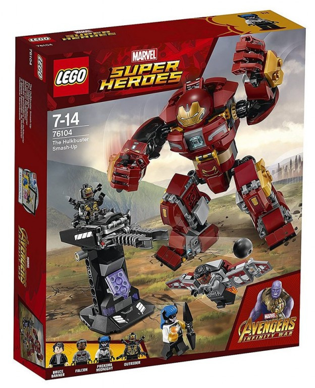 LEGO Super Heroes 76104 Střetnutí s Hulkbusterem
