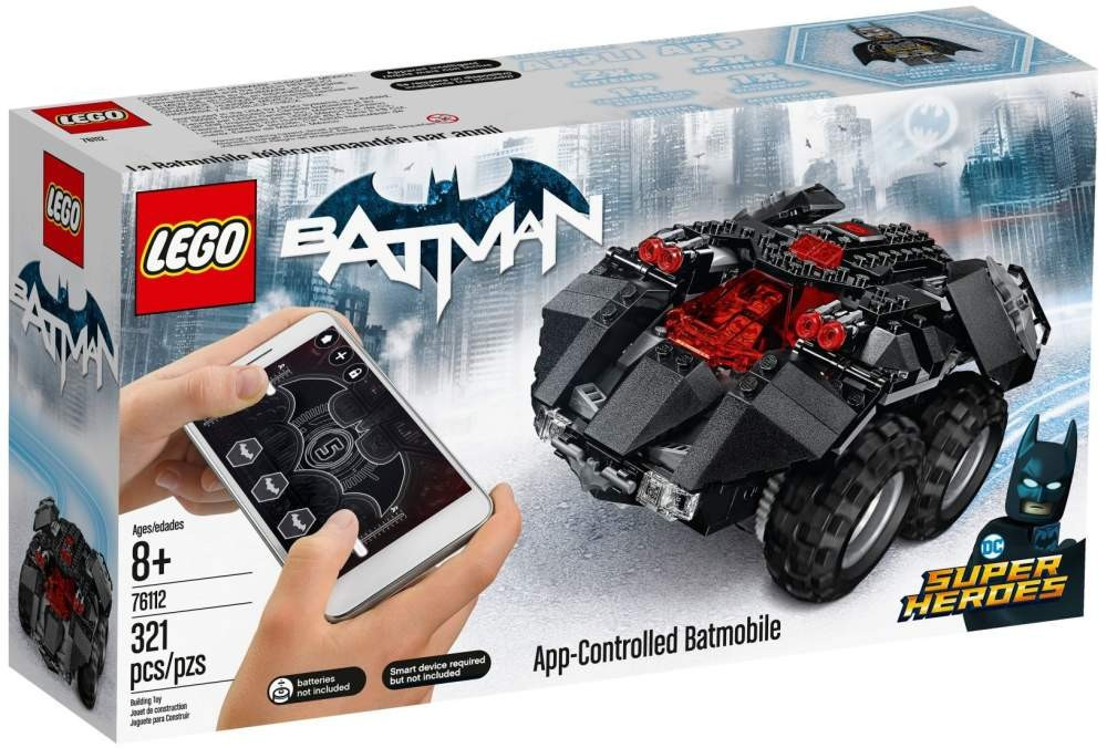 LEGO Super Heroes 76112 Batmobil ovládaný aplikací