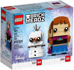 LEGO BrickHeadz 41618 Anna a Olaf č.1