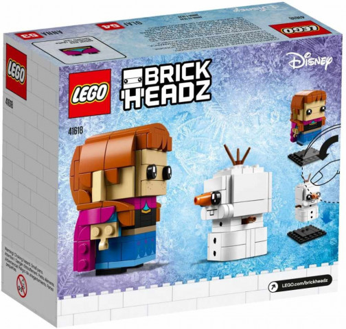LEGO BrickHeadz 41618 Anna a Olaf č.3