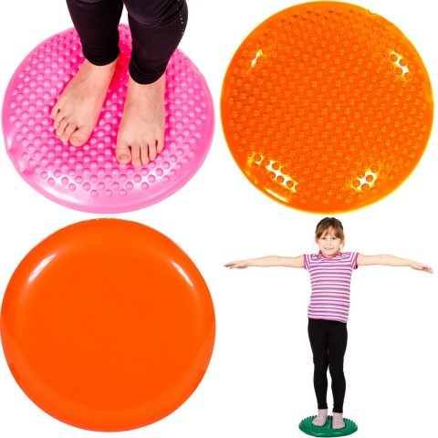 Balanční polštář na sezení MOVIT 37 cm, oranžový č.5